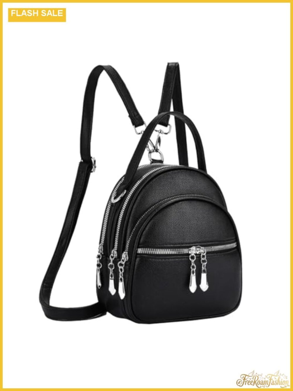 Convertible Backpack Purse for Women PU Leather Handbag Crossbody